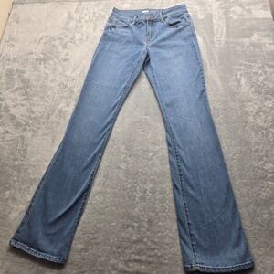 VTG Old Navy Kicker Boot-Cut Jeans Womens 4 Long 28x30 Medium Wash Denim
